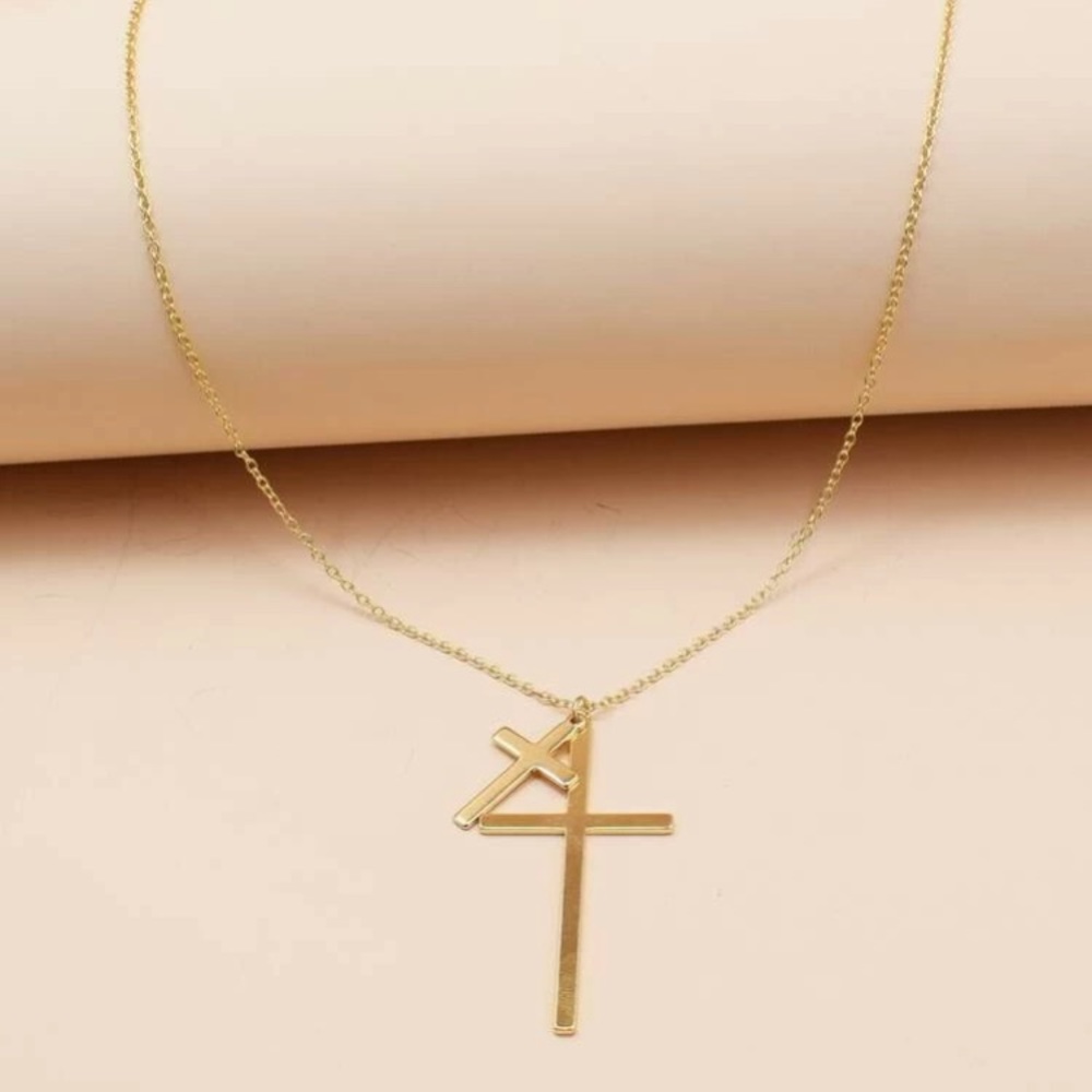 Charm Cross Necklace